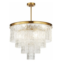 ST LUCE SL1230.302.08 Люстра потолочная ST-Luce Латунь/Прозрачный E14 8*60W