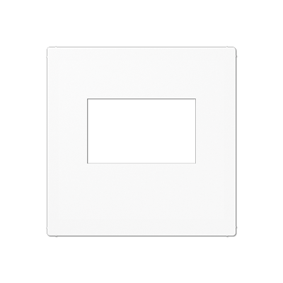 Kрышка для USB-зарядный устройств; без видимого винта; термопласт; белый, A1569USBWW