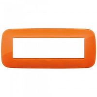 19687.63 - Vimar Накладка ROUND на 7 модулей REFLEX оранжевая