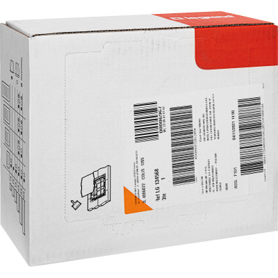 Legrand Practibox S Пластиковый щиток Встраиваемый (в полые стены) 1X8 Белая дверь, 134568