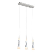 ST LUCE SL405.103.03 Светильник подвесной ST-Luce Хром/Хром, Белый LED 3*7W 3000K