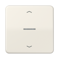 Клавиша для KNX кнопки, 1 группа с окошком и символами "стрелки"; дюропласт; слоновая кость, CD101KO5P Клавиша для KNX кнопки, 1 группа с окошком и символами "стрелки"; дюропласт; слоновая кость, CD101KO5P