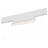 ST LUCE ST364.536.12 Магнитный трековый светильник белый LED 1*12W 3000K 1 009Lm Ra>80 36° IP20 L219xW22xH108 48V