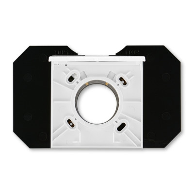 5530H-C67107 03 - Розетка ABB Levit для централизованных систем пылеудаления белый / белый - 2CHH506717C4003