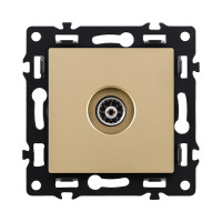 Розетка спутниковая SAT, золотой Kollinger Asthetik AS-021GD