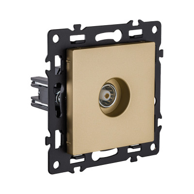 Розетка спутниковая SAT, золотой Kollinger Asthetik AS-021GD