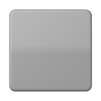 Клавиша ударопрочная для выключателя и кнопки; серая, CD590BFGR