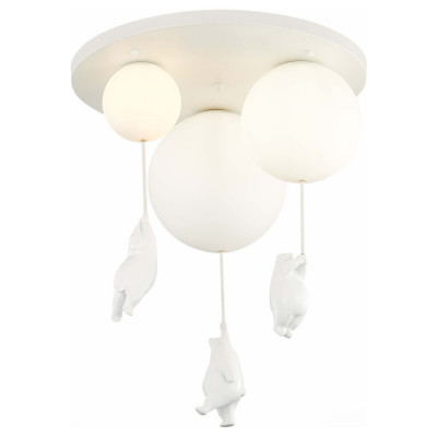 Evoluce SLE115402-03 Светильник потолочный Белый/Белый E27/G9 3*160W