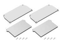 Denkirs DK5852-WH Комплект торцевых заглушек для профиля Flod, белый