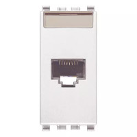 Vimar Розетка RJ45 NETSAFE CAT6A FTP, белая, 20339.16.B