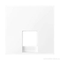 SM Накладка для тлф. розетки арт. № SCMTN463501/463500, полярно-бел.