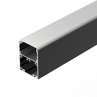 Профиль SL-LINE-4050-3L-2000 ANOD BLACK (Arlight, Алюминий), 044670