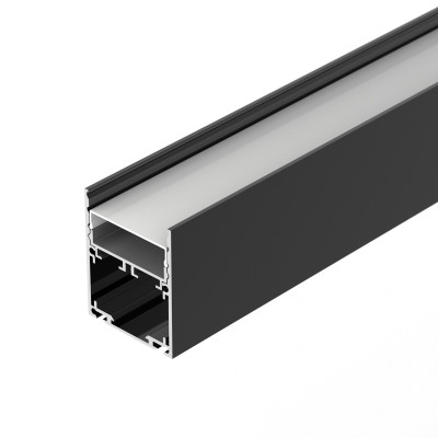 Профиль SL-LINE-4050-3L-2000 ANOD BLACK (Arlight, Алюминий), 044670