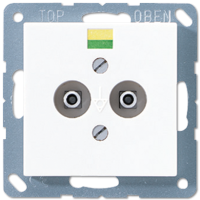 Штепсельная розетка для выравнивания потенциалов, A565-2BFWW