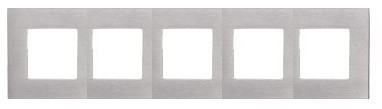FD01705BN Fede Fede SOHO Рамка 5-ная,   Brushed Nickel
