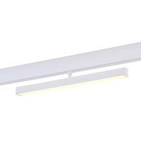 ST LUCE ST802.536.12 Магнитный трековый светильник Белый LED 1*12W 3000K 900Lm Ra>90 120° IP20 L405xW22,5xH92 48VV