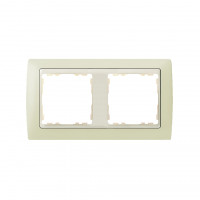 Simon S82 Рамка 2-ная, сл.кость, 82720-31
