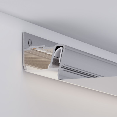 Профиль STRETCH-S-30-WALL-SIDE-2000 (STEP) (Arlight, Алюминий), 040702