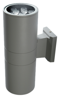 PWL-300110/30D  2x9w 3000K  GR (новый) IP65 230V/50Hz   Jazzway, 5033146B