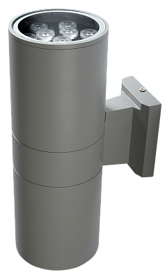 Jazzway PWL-300110/30D 2x9w 3000K GR 230V/50Hz, 5033146B