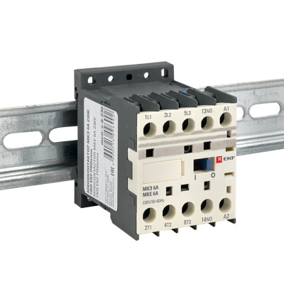 Миниконтактор МКЭ 6А 230В 1NO EKF PROxima