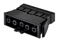 Simon Connect Графит Разъем Quick Connection "мама" встраиваемый, 5 контактов, безвинт.соединение, CR5001-14