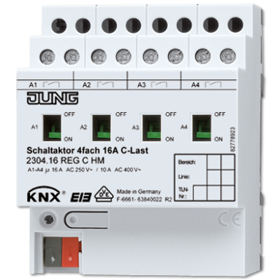 KNX/EIB-актуатор; 4 выхода, 2304.16REGCHM
