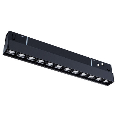 Arte Lamp LINEA, Светильник потолочный, цвет арматуры - черный, 1x12W LED, A4664PL-1BK