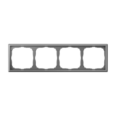 GAL000904 - ARTGALLERY 4-постовая РАМКА, универсальная, СТАЛЬ, Systeme Electric