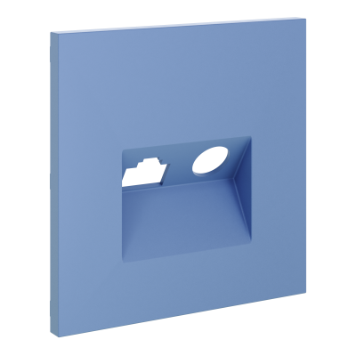 Накладка для розетки TV+RJ45 кат. 6, S70 (деним), VLS002715