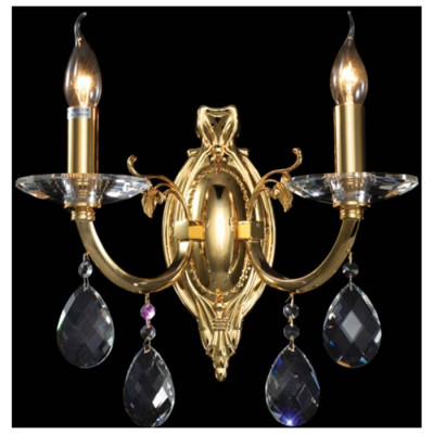 Lightstar 694622 (MB600005-2A) Бра STREGARO 2х60W E14 ЗОЛОТО (в комплекте)