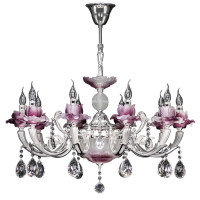 Lightstar 714104 (MD89523/10) Люстра ANEMONE 10x40W E14 Silver (в комплекте)
