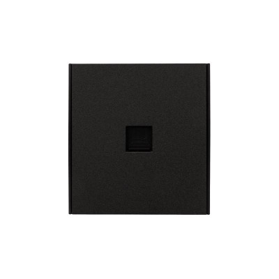 Розетка STRONG компьютерная RJ45 кат6 с/у антрацит KRANZ, KR-78-0724-5