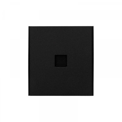 Розетка STRONG компьютерная RJ45 кат6 с/у антрацит KRANZ, KR-78-0724-5