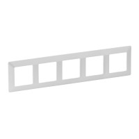 Legrand Valena LIFE.Рамка "Жемчуг".5-постовая универсальная, 754145 Legrand Valena LIFE.Рамка "Жемчуг".5-постовая универсальная, 754145