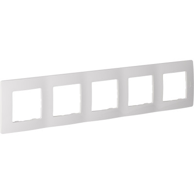 Legrand Рамка 5 постов - Legrand Etika - белый, 672505