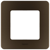 Legrand Рамка 1 пост - Legrand Inspiria - бронза, 673939