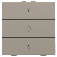 Niko Home Control Бронза Кнопка  управления диммера, LED подсветка, 123-52043