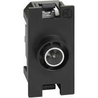 K4202P14 Bticino LIVING NOW. Розетка телевизионная TV проходная 1 модуль., K4202P14