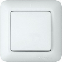 VS1U-116-BI - ПРИМА С/У 1-клавишный ВЫКЛЮЧАТЕЛЬ 10А 250B,БЕЛЫЙ,розн.уп.Россия, Schneider Electric