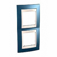 ХАМЕЛЕОН РАМКА 2-постовая, вертикальная, БЕЖЕВЫЙ/ ГОЛУБОЙ ЛЕД