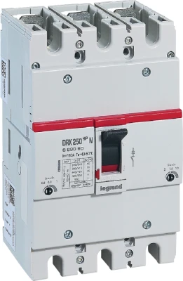 Legrand Автоматический выключатель DRX 250 HP TM Рег 3П 160A 25кА, 669010