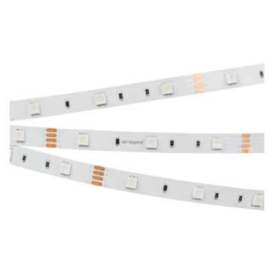 Светодиодная лента RT-B30-10mm 12V RGB (7.2 W/m, IP20, 5060, 5m) (Arlight, Открытый), 010596(2)