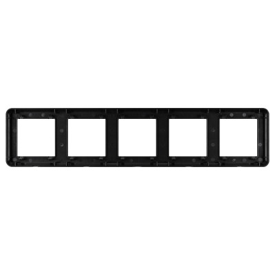 045191 - Рамка пластиковая FRM-VERSA-PL-5-BK (Arlight, -)