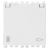 Vimar Розетка 2P+T 16A немецкий стандарт, с крышкой, белая, 19208.C.B Vimar Розетка 2P+T 16A немецкий стандарт, с крышкой, белая, 19208.C.B