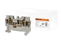 Зажим клеммный безвинтовой (ЗКБ) 2,5 мм2 31А серый TDM Electric, SQ0822-0003