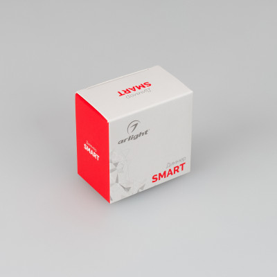Диммер SMART-D12-DIM-PUSH-VR (12-48V, 1x6A, 2.4G) (Arlight, IP20 Пластик, 5 лет), 028290