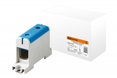 Клемма вводная силовая КВС 16-95 кв.мм. синяя TDM Electric, SQ0833-0005