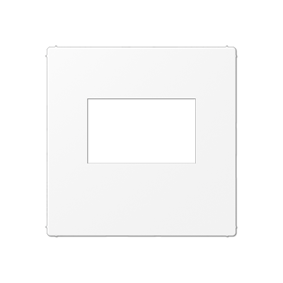 Kрышка для USB-зарядный устройств; без видимого винта; термопласт; белый матовый, A1569USBWWM