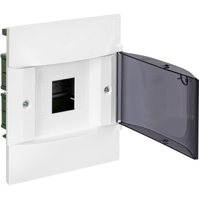 Legrand Practibox S Пластиковый щиток Встраиваемый (в полые стены) 1X4 Дымчатая дверь, 134574